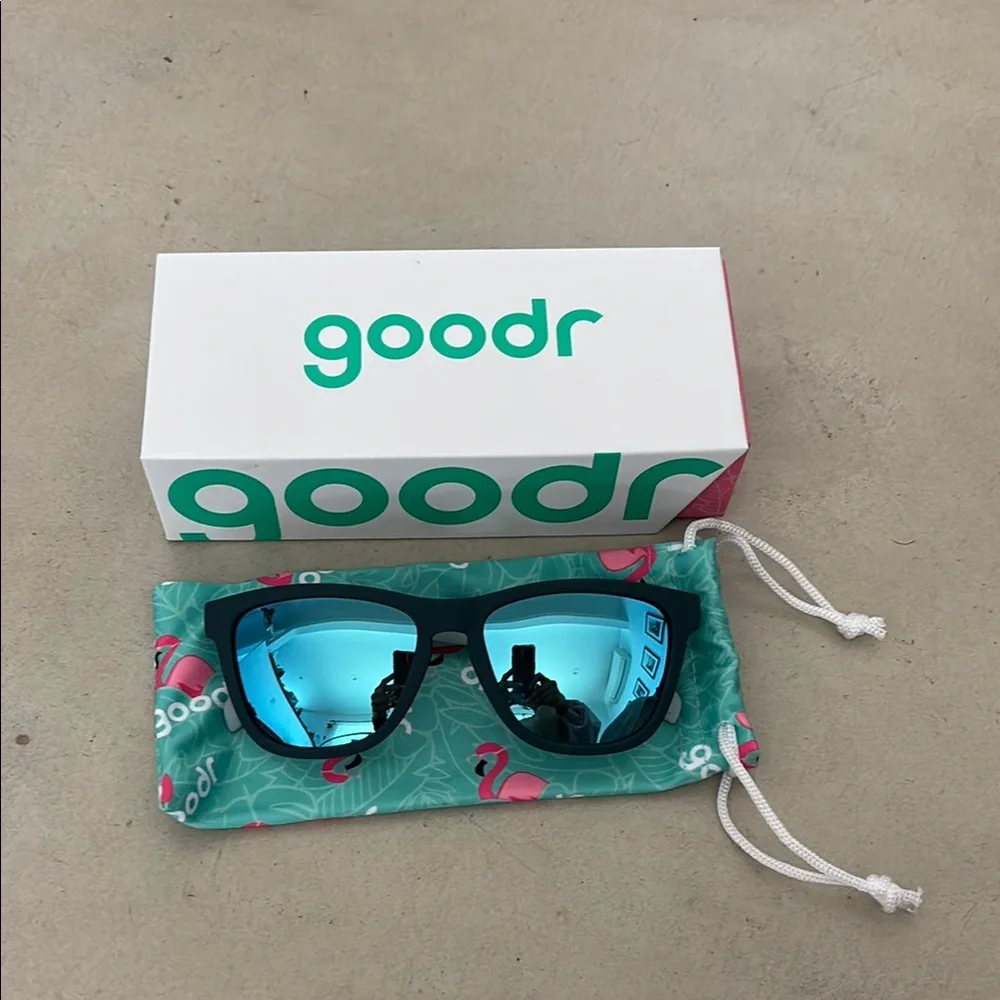 NIB Goodr Run Residencies Mirrored & Polarizes Sunnies